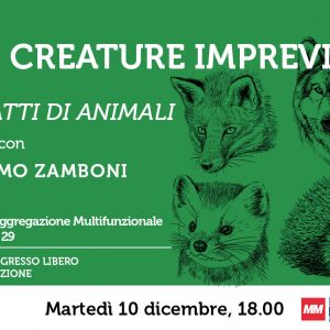 Reading con Massimo Zamboni "Ritratti di animali"