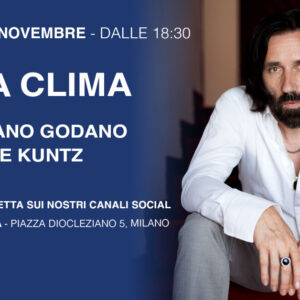 "Karma Clima". Una serata con Cristiano Godano, Marlene Kuntz | Mercoledì 16 novembre 2022 alle 18:30. In presenza e in diretta